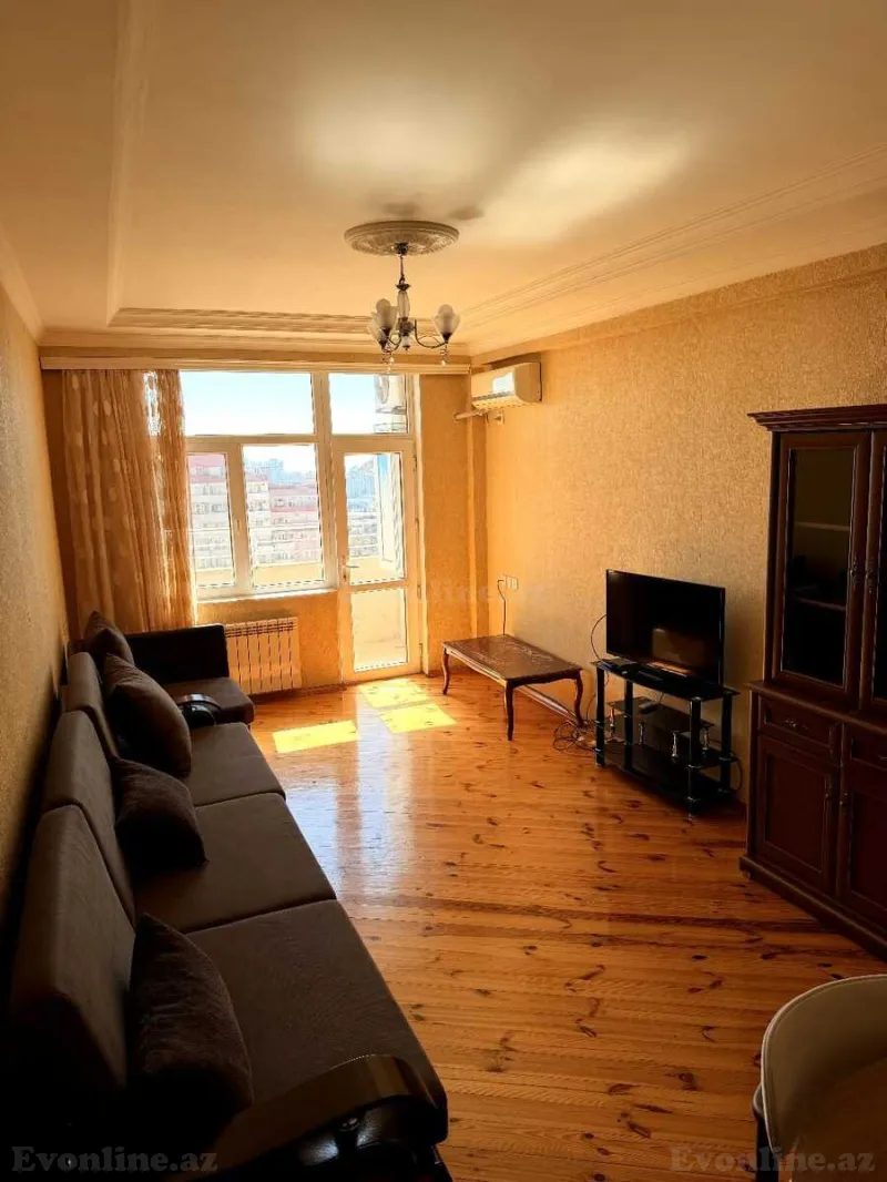 Kirayə verilir 2 otaqlı Mənzil Yeni tikili 95 m² 8 Noyabr m. - şəkil 2