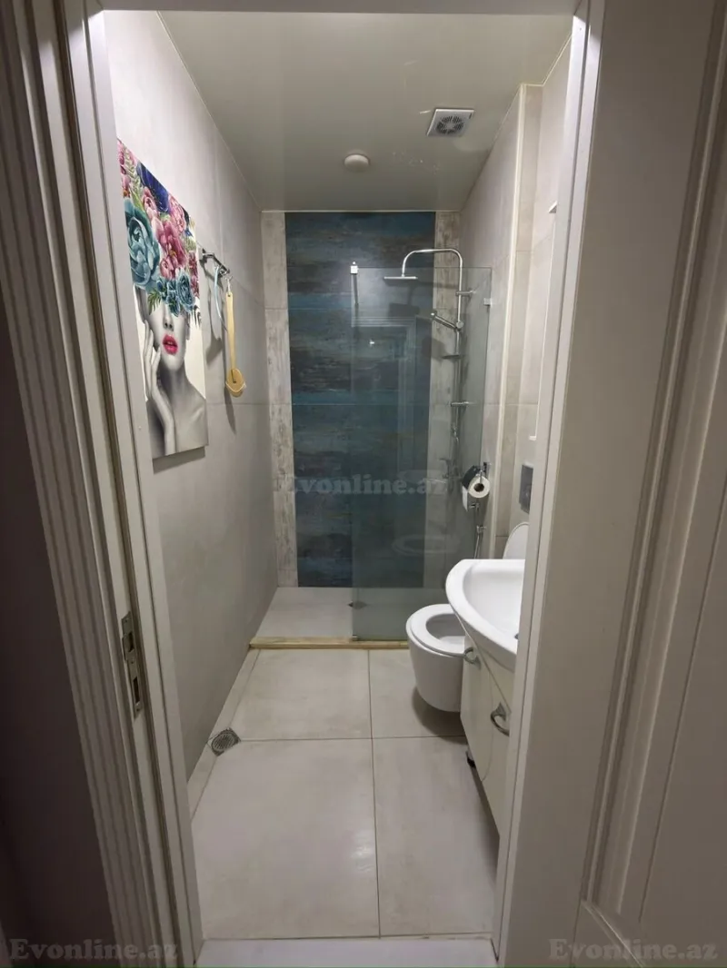 Kirayə verilir 3 otaqlı Mənzil Yeni tikili 80 m² İnşaatçılar m. - şəkil 12