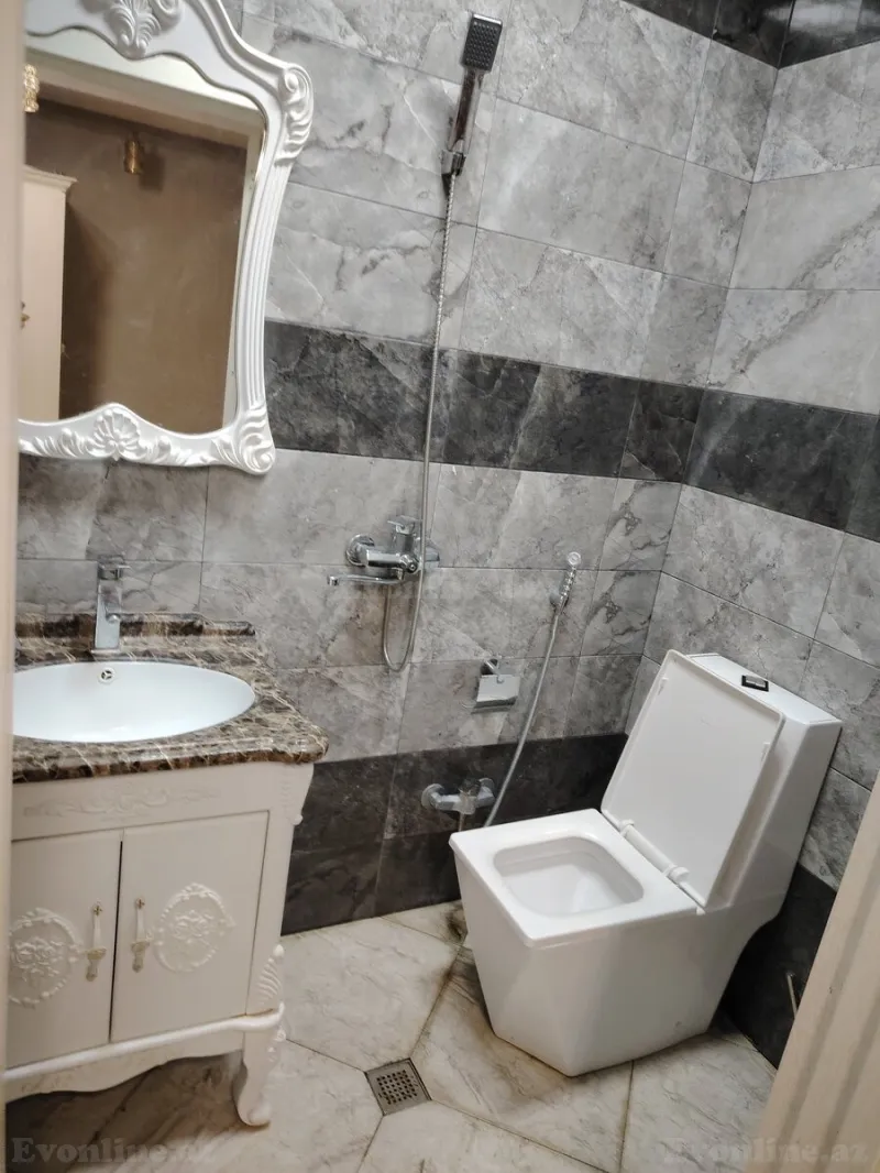 Kirayə verilir 3 otaqlı Mənzil Yeni tikili 130 m² Memar Əcəmi m. - şəkil 11