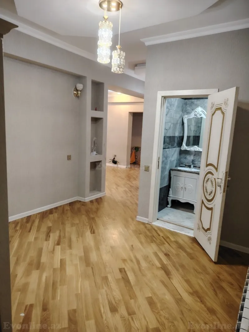 Kirayə verilir 3 otaqlı Mənzil Yeni tikili 130 m² Memar Əcəmi m. - şəkil 13