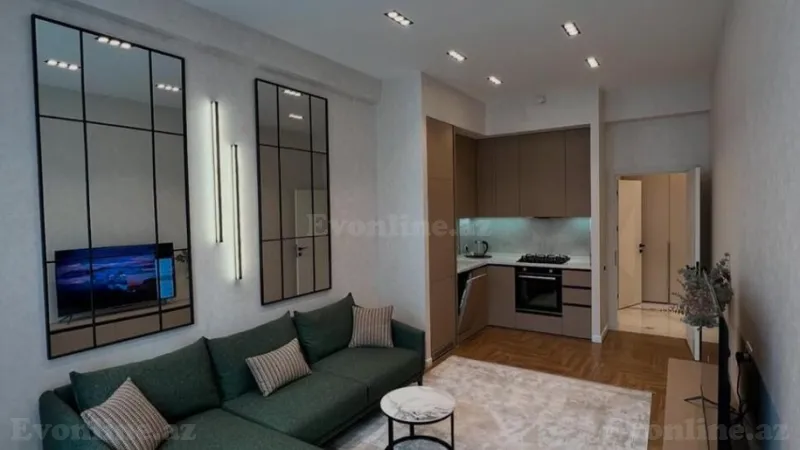 Kirayə verilir 2 otaqlı Mənzil Yeni tikili 77 m² Elmlər Akademiyası m.