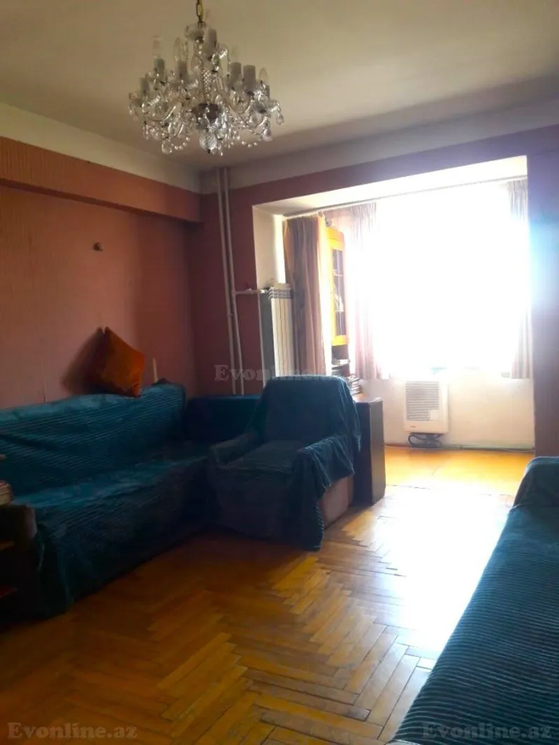 Satılır 3 otaqlı Mənzil Köhnə tikili 90 m² Nərimanov r. - şəkil 2