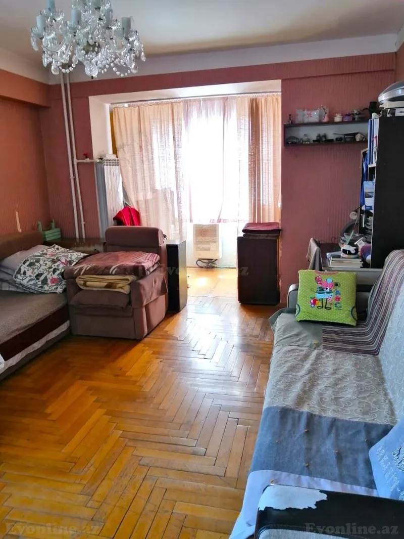 Satılır 3 otaqlı Mənzil Köhnə tikili 90 m² Nərimanov r. - şəkil 3