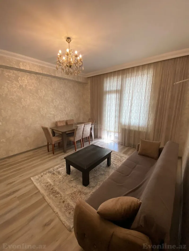Kirayə verilir 2 otaqlı Mənzil Yeni tikili 80 m² Xətai m. - şəkil 3