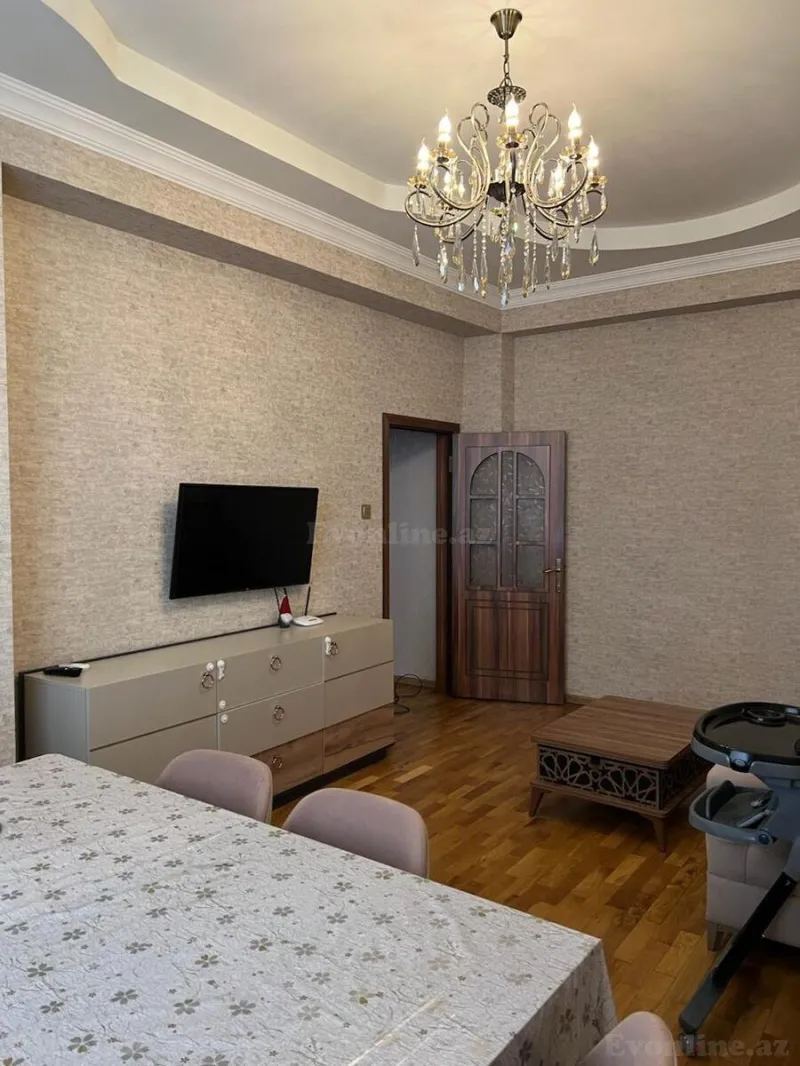 Kirayə verilir 3 otaqlı Mənzil Yeni tikili 95 m² Həzi Aslanov m. - şəkil 3