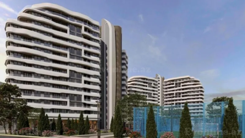 1 otaqlı Mənzil 55.6 m² Sabunçu r. Satılır