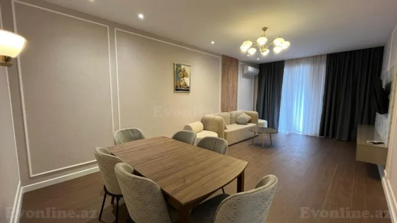 Kirayə verilir 3 otaqlı Mənzil Yeni tikili 145 m² 8 Noyabr m. - şəkil 2