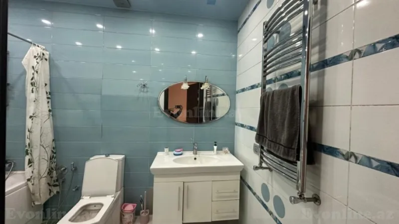 Kirayə verilir 4 otaqlı Mənzil Yeni tikili 200 m² Nəsimi r. - şəkil 8
