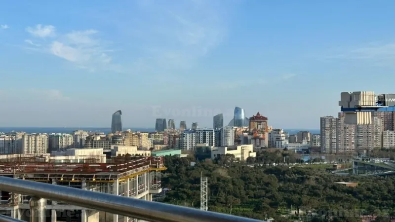 Kirayə verilir 4 otaqlı Mənzil Yeni tikili 200 m² Nəsimi r. - şəkil 10
