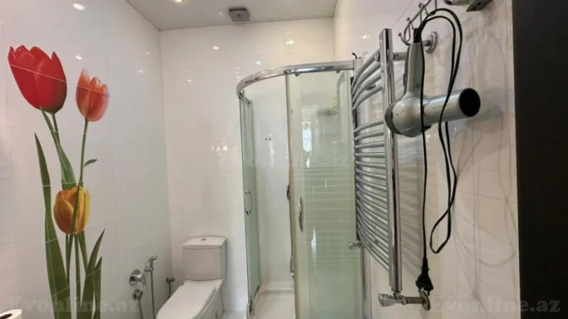 Kirayə verilir 4 otaqlı Mənzil Yeni tikili 200 m² Nəsimi r. - şəkil 12