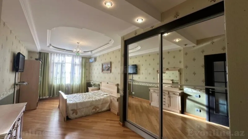 Kirayə verilir 4 otaqlı Mənzil Yeni tikili 200 m² Nəsimi r. - şəkil 14