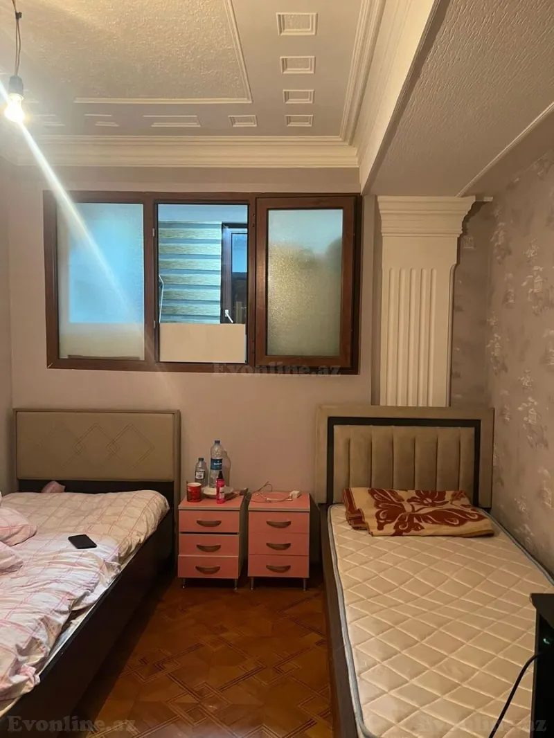 Kirayə verilir 1 otaqlı Mənzil Köhnə tikili 46 m² Gənclik m. - şəkil 3