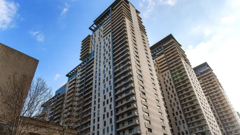 Kirayə verilir 4 otaqlı Mənzil Yeni tikili 200 m² Nəsimi r. - şəkil 2