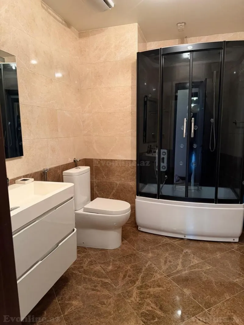 Kirayə verilir 4 otaqlı Mənzil Yeni tikili 200 m² Nəsimi r. - şəkil 6