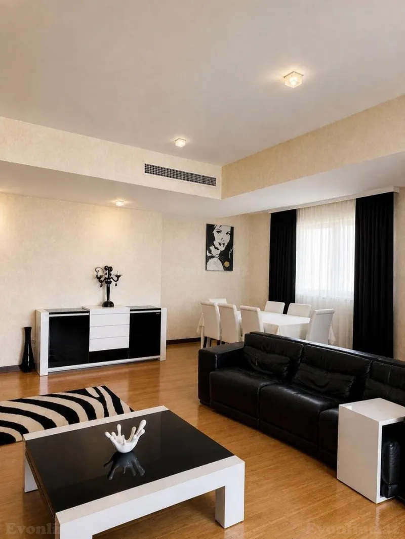 Kirayə verilir 4 otaqlı Mənzil Yeni tikili 200 m² Nəsimi r. - şəkil 13