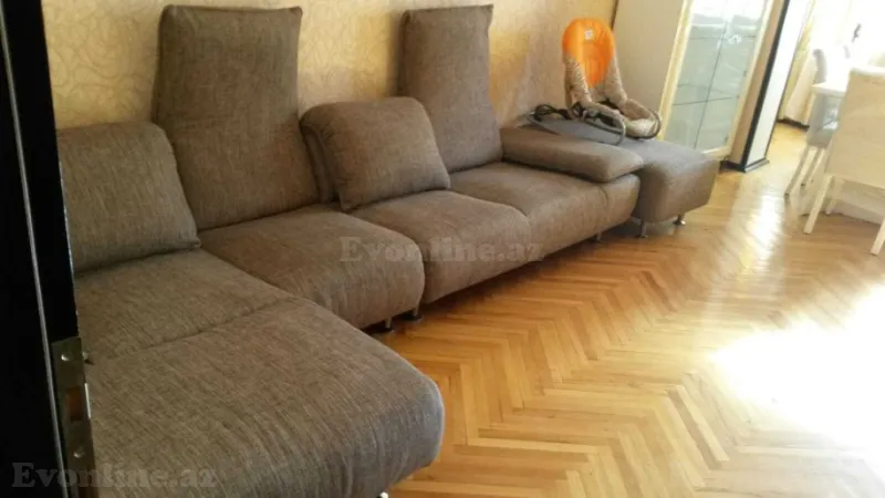 Satılır 2 otaqlı Mənzil Köhnə tikili 60 m² Nəsimi r. - şəkil 2