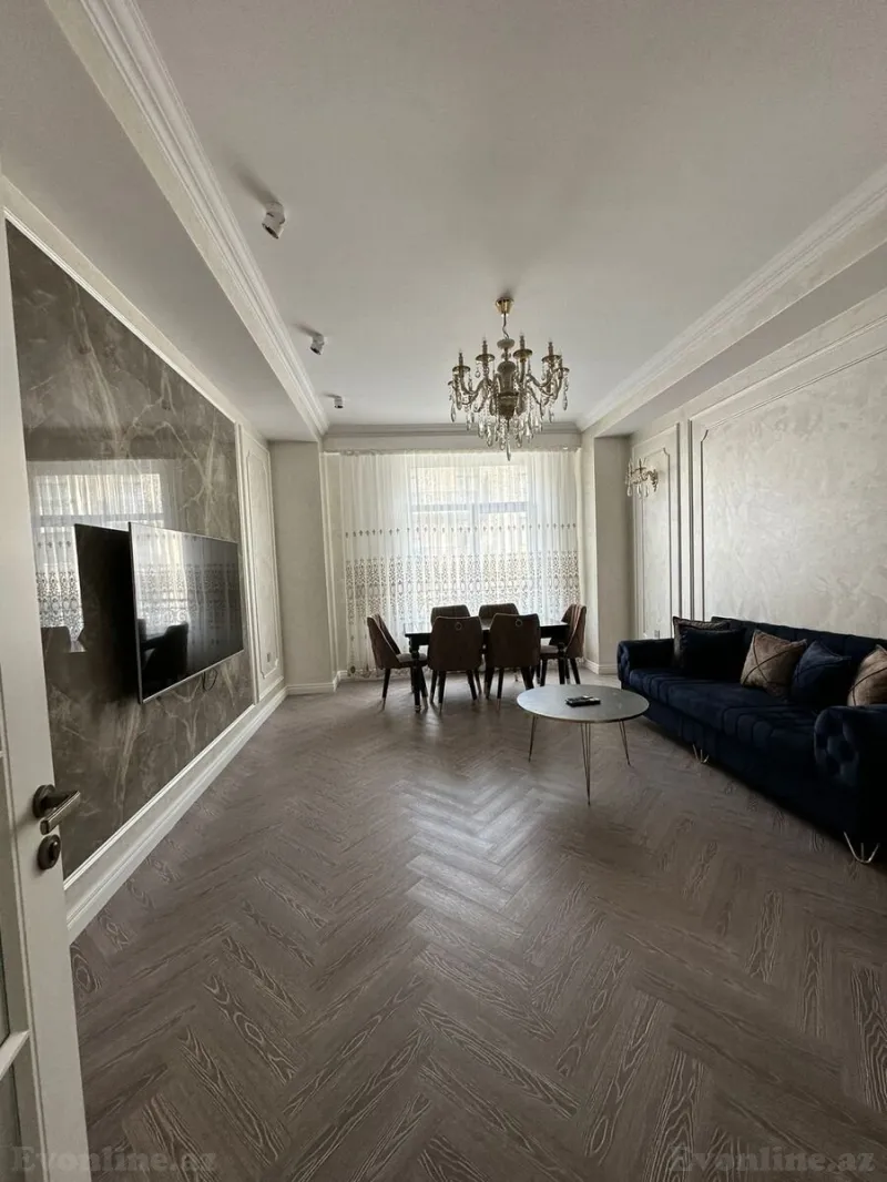 Kirayə verilir 3 otaqlı Mənzil Yeni tikili 130 m² Xətai r. - şəkil 3