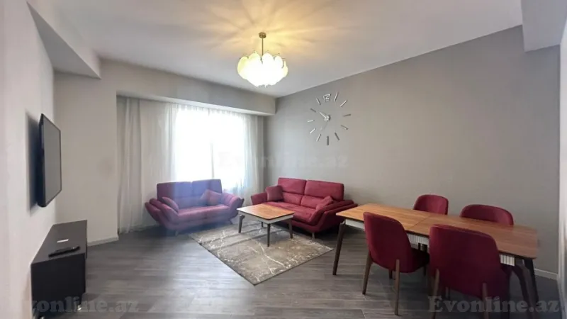 Kirayə verilir 2 otaqlı Mənzil Yeni tikili 100 m² Xətai r. - şəkil 2