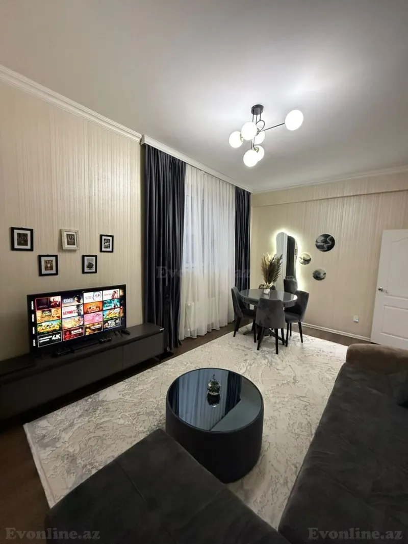 Satılır 2 otaqlı Mənzil Yeni tikili 60 m² Elmlər Akademiyası m. - şəkil 2