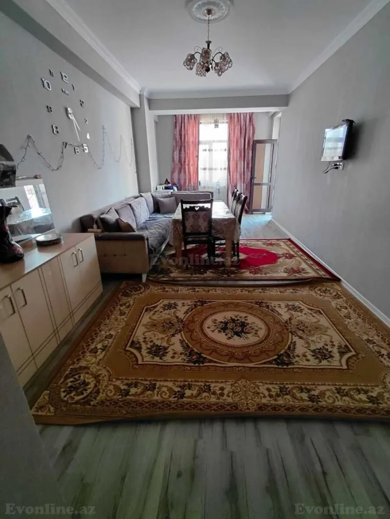 Satılır 3 otaqlı Mənzil Yeni tikili 89 m² Nəsimi r. - şəkil 2