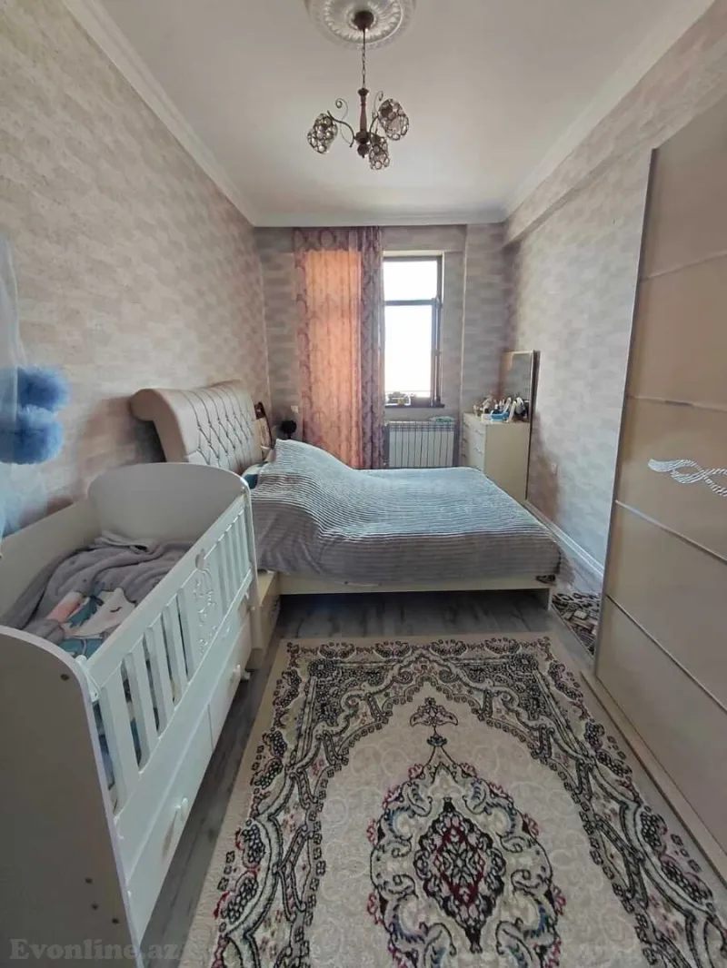 Satılır 3 otaqlı Mənzil Yeni tikili 89 m² Nəsimi r. - şəkil 4