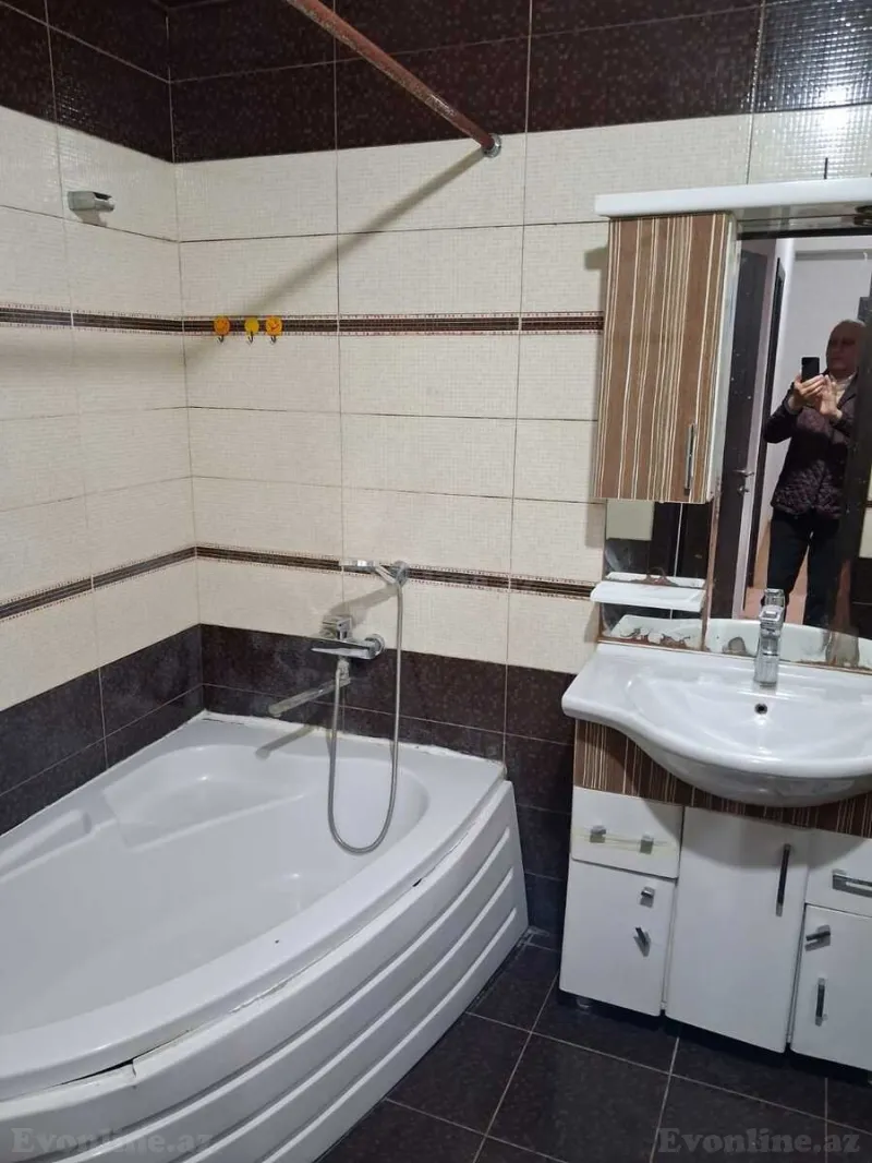 Kirayə verilir 2 otaqlı Mənzil Yeni tikili 90 m² Nəriman Nərimanov m. - şəkil 15