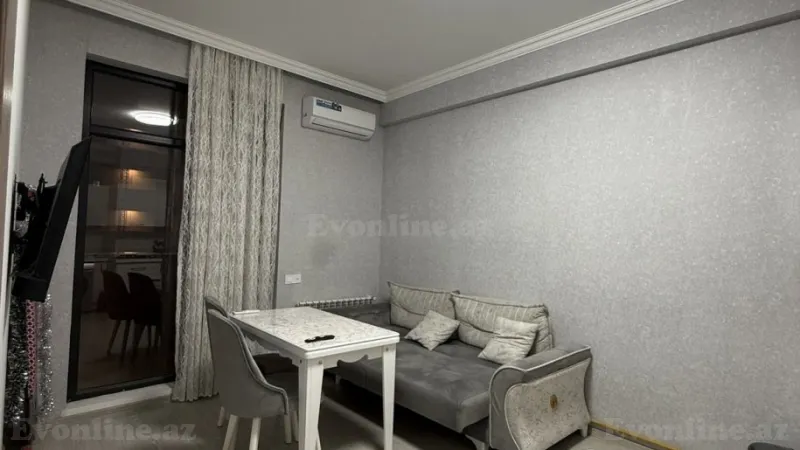 Kirayə verilir 2 otaqlı Mənzil Yeni tikili 45 m² Nərimanov r. - şəkil 2