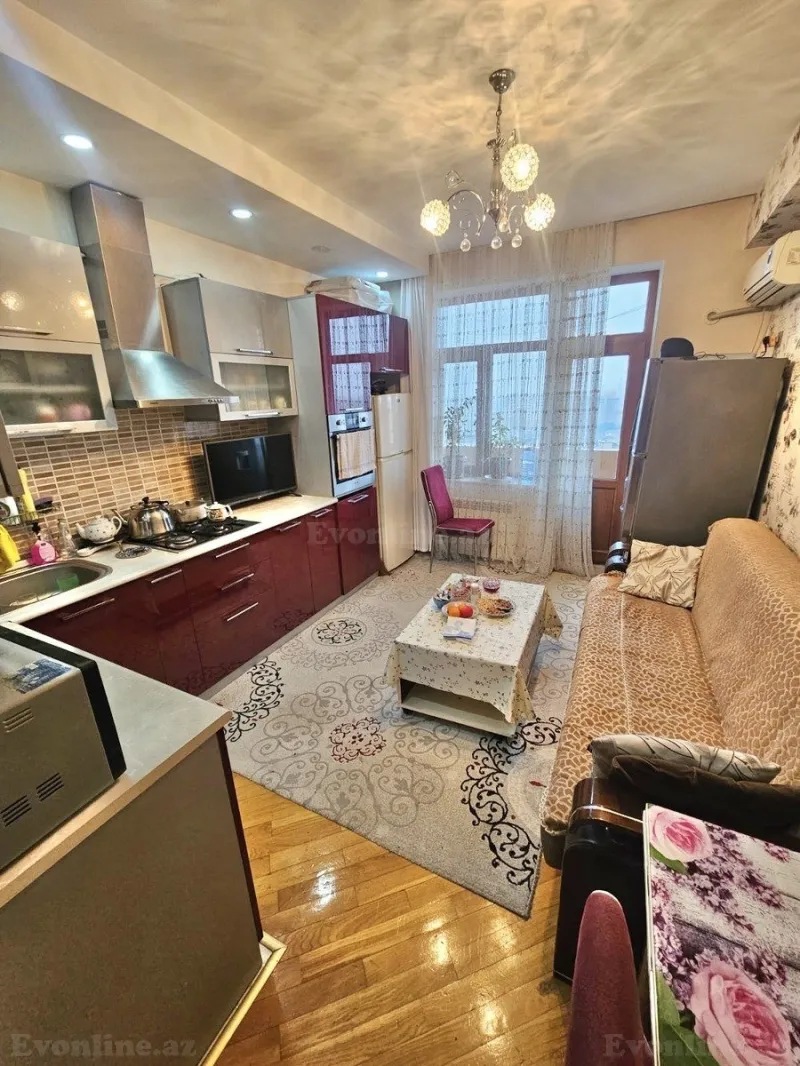 Satılır 2 otaqlı Mənzil Yeni tikili 105 m² Neftçilər m. - şəkil 2