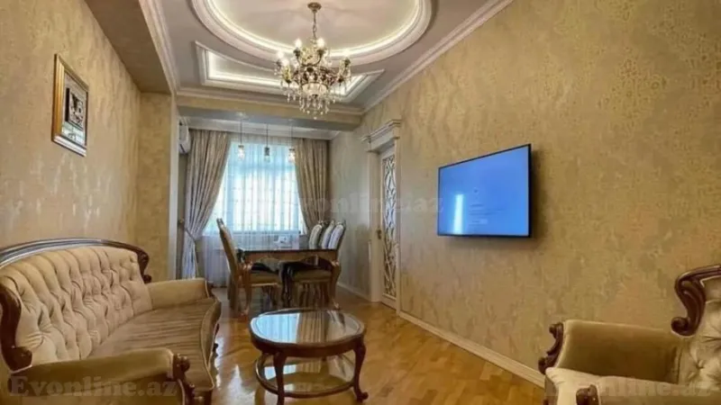 Satılır 4 otaqlı Mənzil Yeni tikili 112 m² Nərimanov r. - şəkil 4