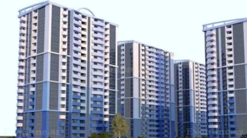 Satılır 2 otaqlı Mənzil Yeni tikili 82.3 m² Sabunçu r. - şəkil 17