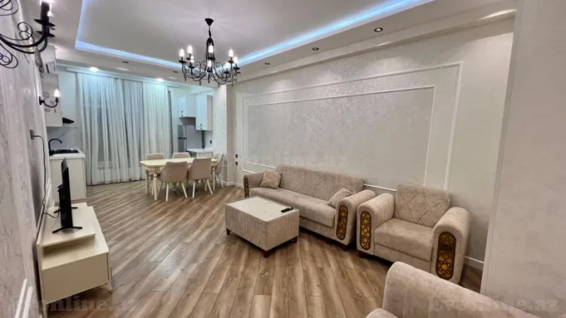 Kirayə verilir 2 otaqlı Mənzil Yeni tikili 76 m² Nəsimi r. - şəkil 2