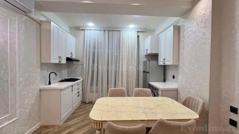 Kirayə verilir 2 otaqlı Mənzil Yeni tikili 76 m² Nəsimi r. - şəkil 5