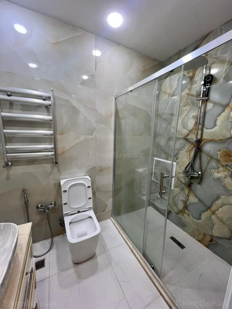 Kirayə verilir 2 otaqlı Mənzil Yeni tikili 76 m² Nəsimi r. - şəkil 9