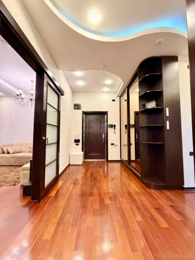 Kirayə verilir 3 otaqlı Mənzil Yeni tikili 110 m² Nəsimi r. - şəkil 6