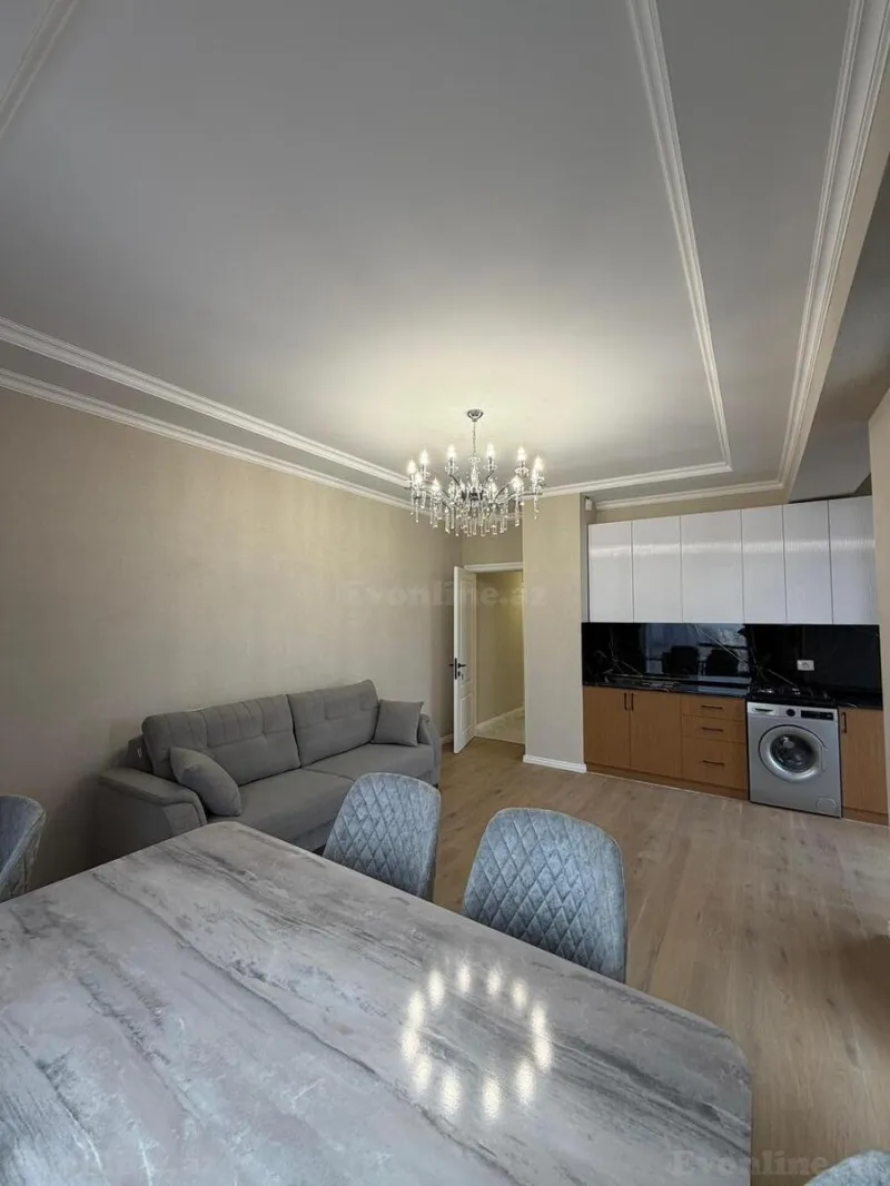 Kirayə verilir 3 otaqlı Mənzil Yeni tikili 75 m² İnşaatçılar m. - şəkil 2