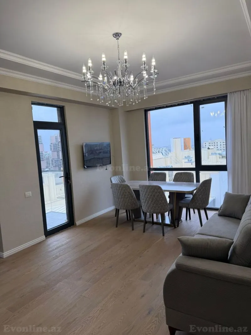 Kirayə verilir 3 otaqlı Mənzil Yeni tikili 75 m² İnşaatçılar m. - şəkil 4