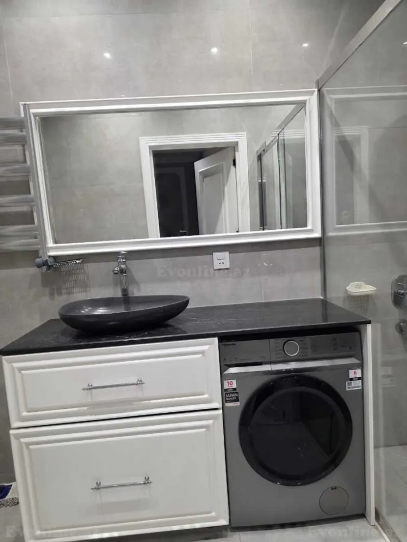 Satılır 3 otaqlı Mənzil Yeni tikili 100 m² Nəsimi r. - şəkil 15