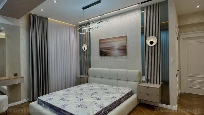 Kirayə verilir 3 otaqlı Mənzil Yeni tikili 120 m² Nəsimi r. - şəkil 6