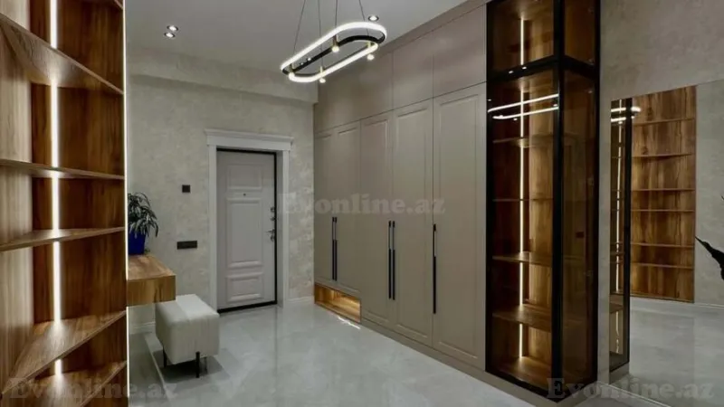 Kirayə verilir 3 otaqlı Mənzil Yeni tikili 120 m² Nəsimi r. - şəkil 8