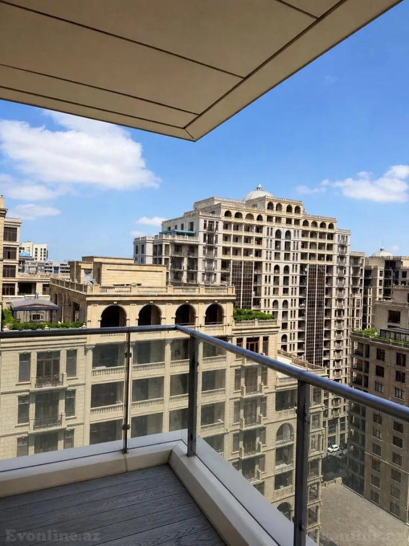 Kirayə verilir 4 otaqlı Mənzil Yeni tikili 198 m² Nəsimi r. - şəkil 2