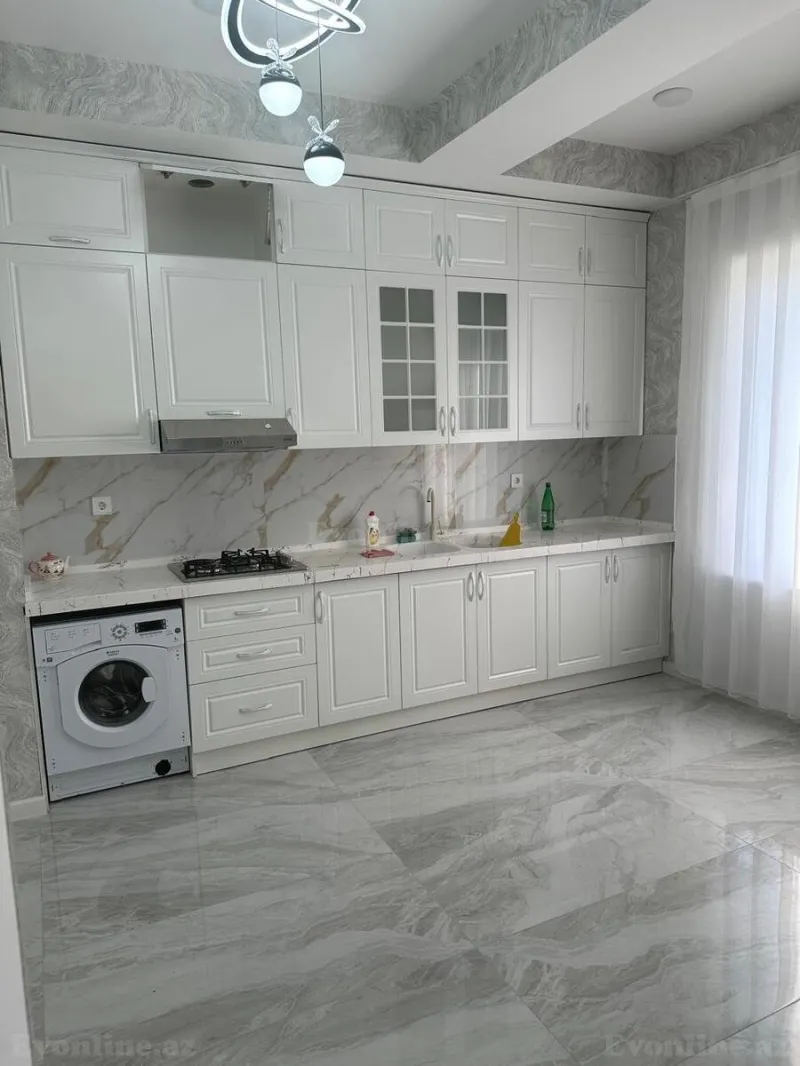 Kirayə verilir 3 otaqlı Mənzil Yeni tikili 110 m² Qaradağ r. - şəkil 10