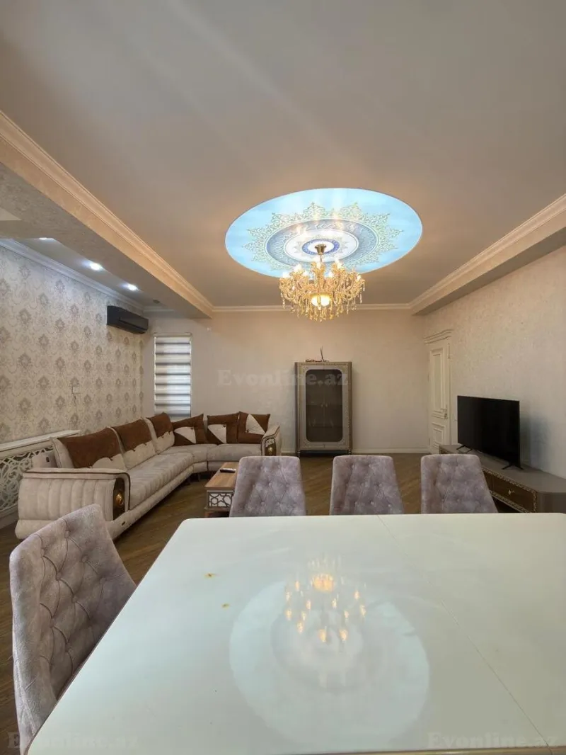 Kirayə verilir 3 otaqlı Mənzil Yeni tikili 130 m² Nəriman Nərimanov m. - şəkil 3