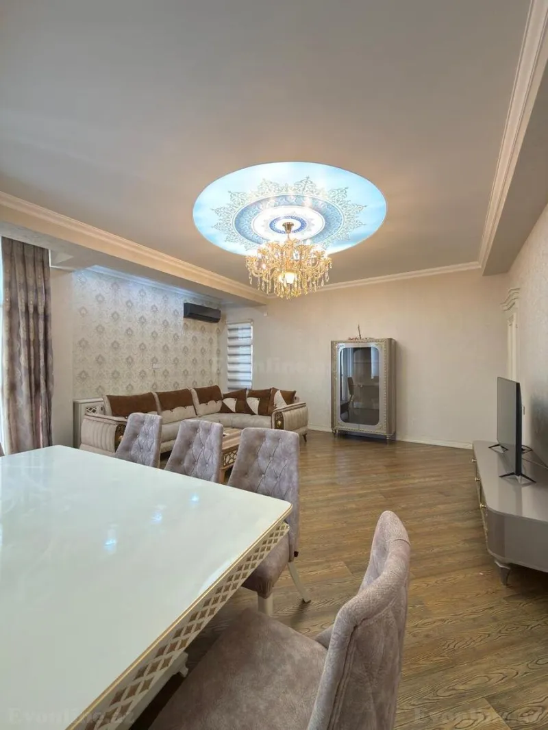 Kirayə verilir 3 otaqlı Mənzil Yeni tikili 130 m² Nəriman Nərimanov m. - şəkil 4