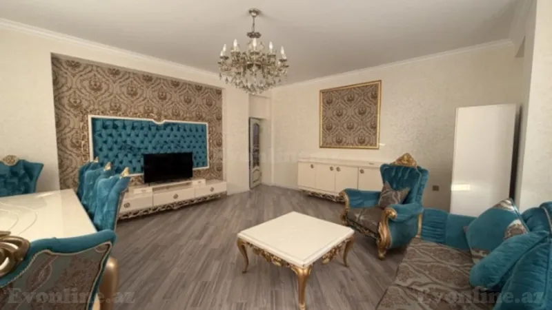 Kirayə verilir 3 otaqlı Mənzil Yeni tikili 141 m² 8 Noyabr m. - şəkil 2