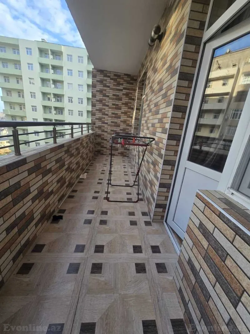 Satılır 2 otaqlı Mənzil Yeni tikili 105 m² İnşaatçılar m. - şəkil 3