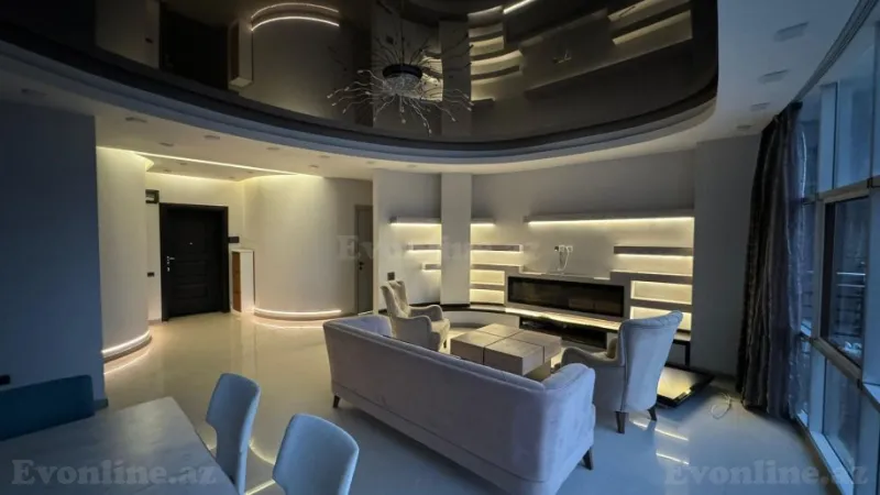 Kirayə verilir 2 otaqlı Mənzil Yeni tikili 110 m² Nəsimi r. - şəkil 6