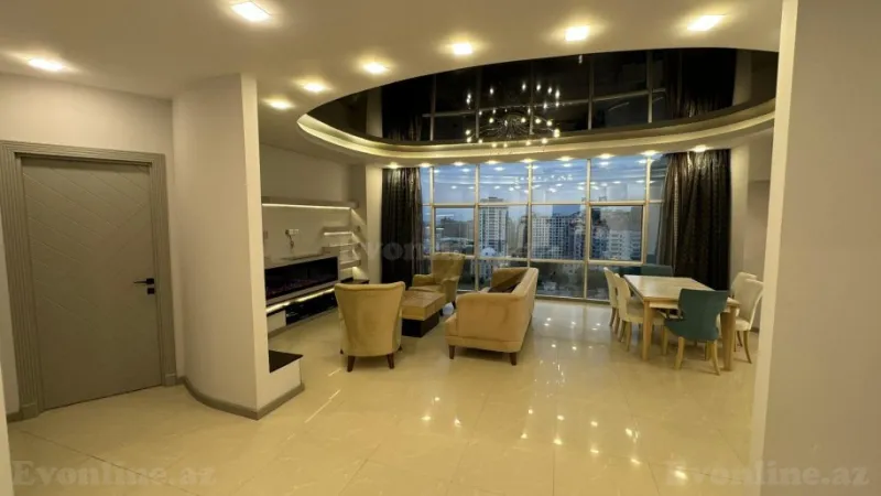 Kirayə verilir 2 otaqlı Mənzil Yeni tikili 110 m² Nəsimi r. - şəkil 8