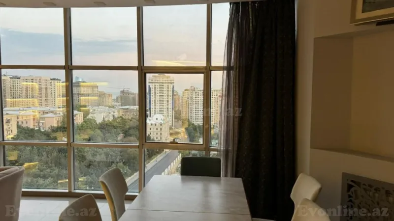 Kirayə verilir 2 otaqlı Mənzil Yeni tikili 110 m² Nəsimi r. - şəkil 11