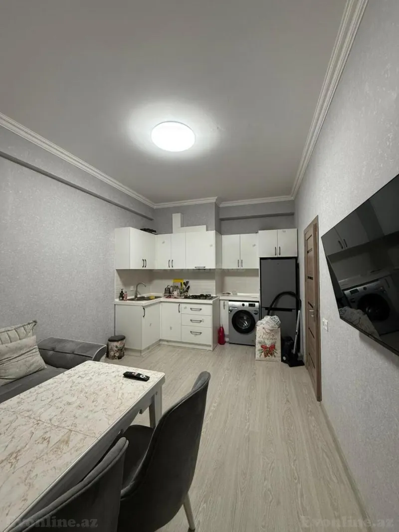Kirayə verilir 2 otaqlı Mənzil Yeni tikili 45 m² Nərimanov r. - şəkil 4