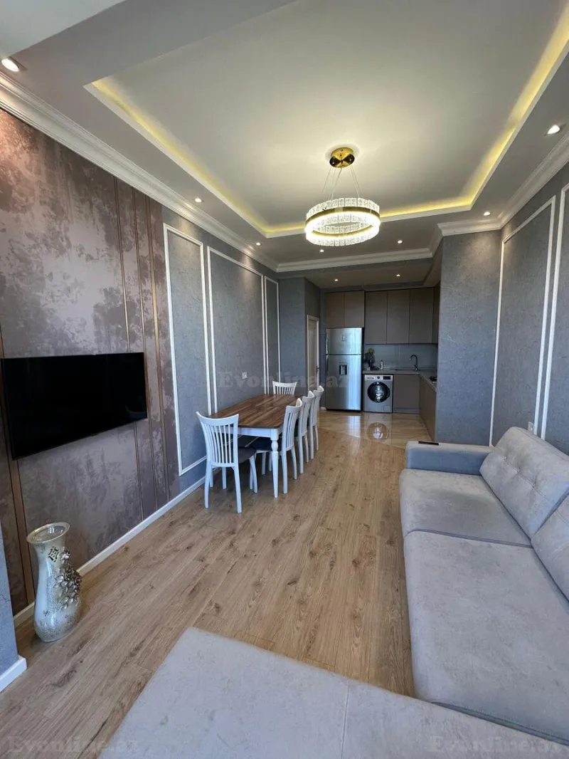 Kirayə verilir 2 otaqlı Mənzil Yeni tikili 60 m² Nəriman Nərimanov m. - şəkil 2